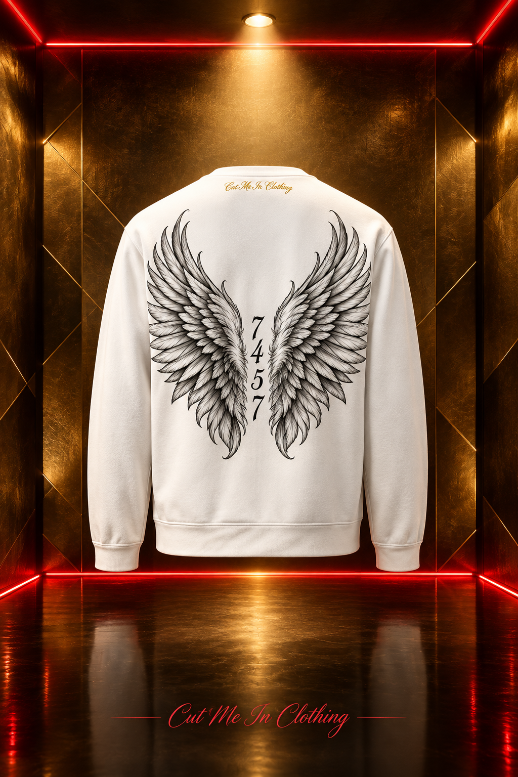 Cut Me In Clothing Brand - Back Luxury Display